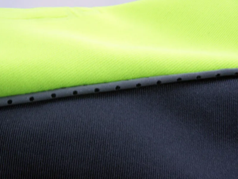 Castelli Transparente Due Wind Jersey FZ (Black / Fluro Yellow)-4