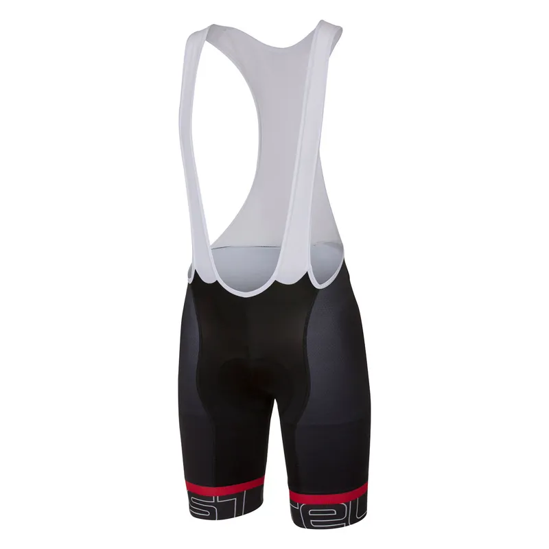 Castelli Volo Mens Bibshorts : Black / White