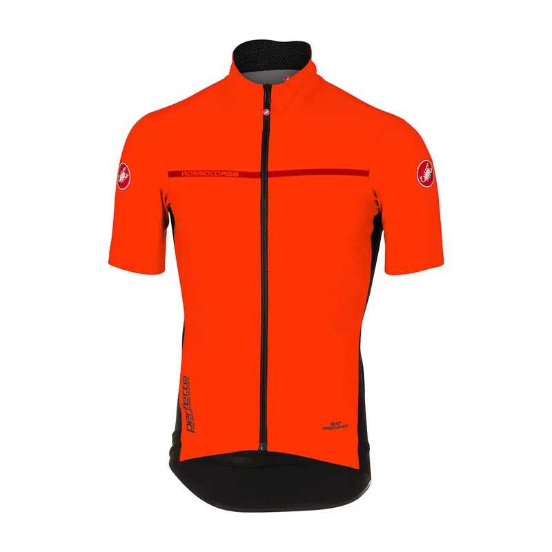 Castelli Perfetto Light 2 Short Sleeve Cycling Jersey : Orange