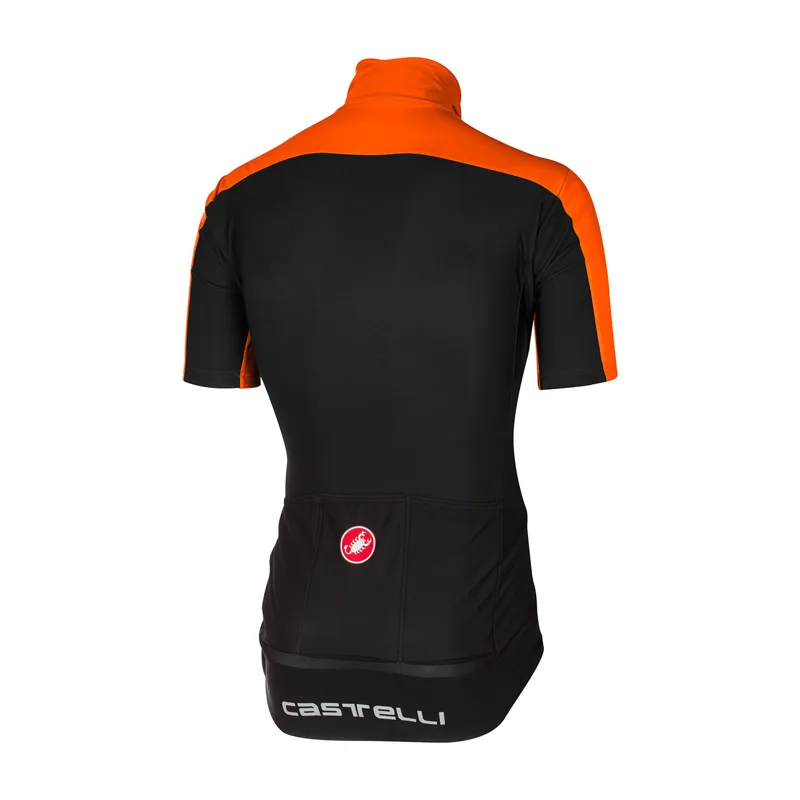 Castelli Perfetto Light 2 Short Sleeve Cycling Jersey : Orange-1