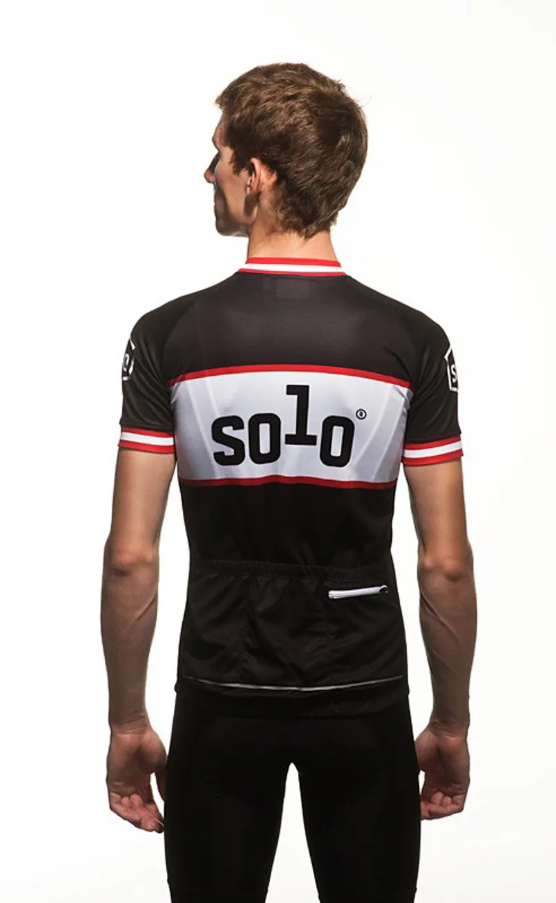 SOLO CC Jersey : Black / Red-3