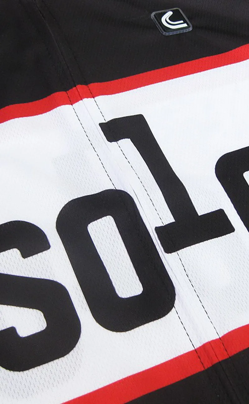 SOLO CC Jersey : Black / Red