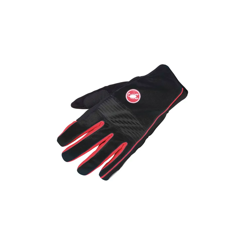 Castelli CHIRO 3 Gloves : Black/Red