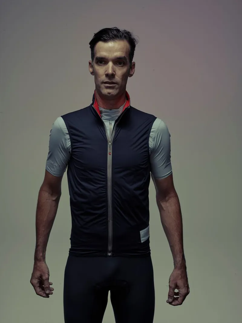 Chpt.3 Body Warmer 1.71 : Cycling Gilet : Outer Space Blue-7
