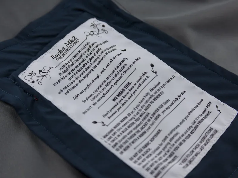 Chpt.3 Rocka MK2 Long Sleeve 1.64 All Weather Jacket : Fire Red-11