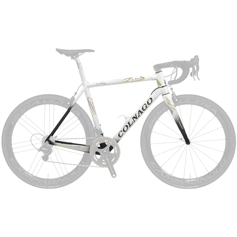 Colnago C64 DISC FRAME : SEMI INTEGRATED : Sloping : Art Decor White-1