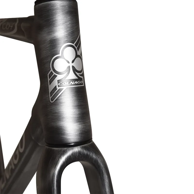 2020 Colnago C64 INTEGRATED DISC Road Frame in Brushed Metal : BUSL-4