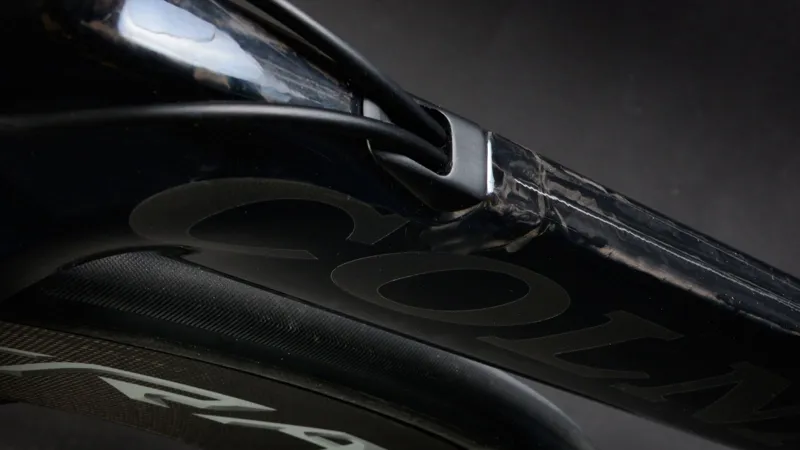 Colnago Concept : FRAME KIT : Gloss Black / Red-3