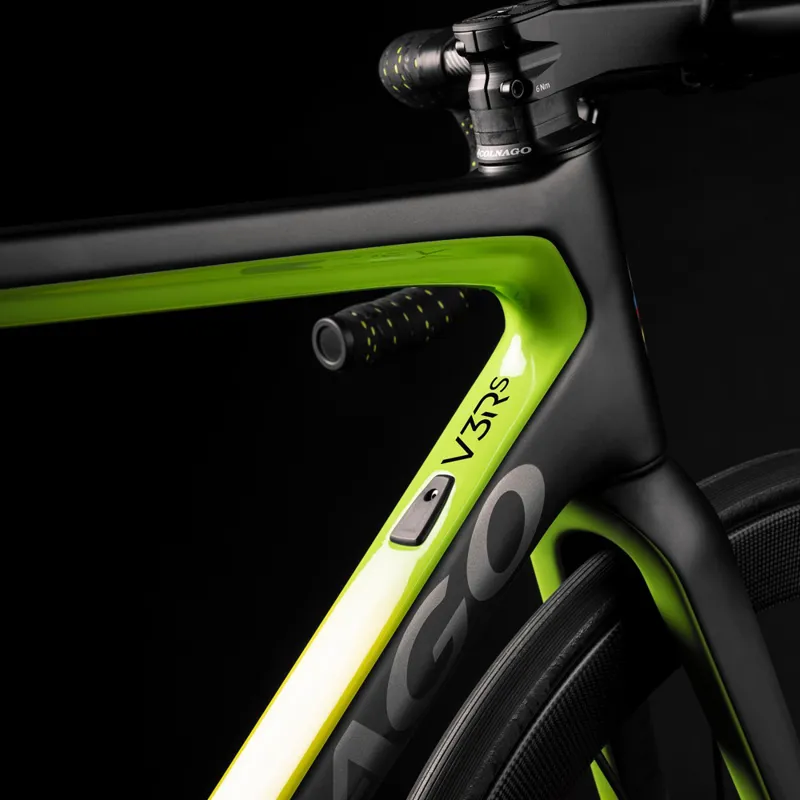 2020 Colnago V3RS DISC Road Bike : RZGR Black Green : FRAMESET-1