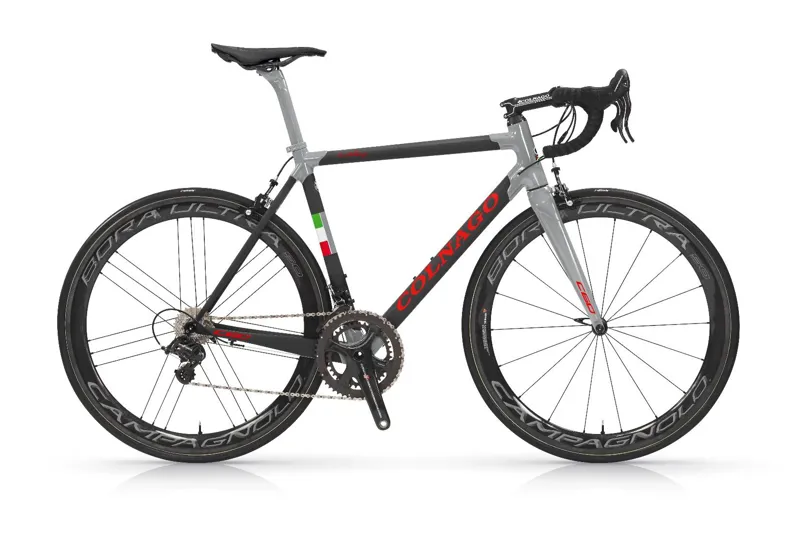 Colnago C60 Italia Dual Routed Frameset Light Grey Carbon PLCV