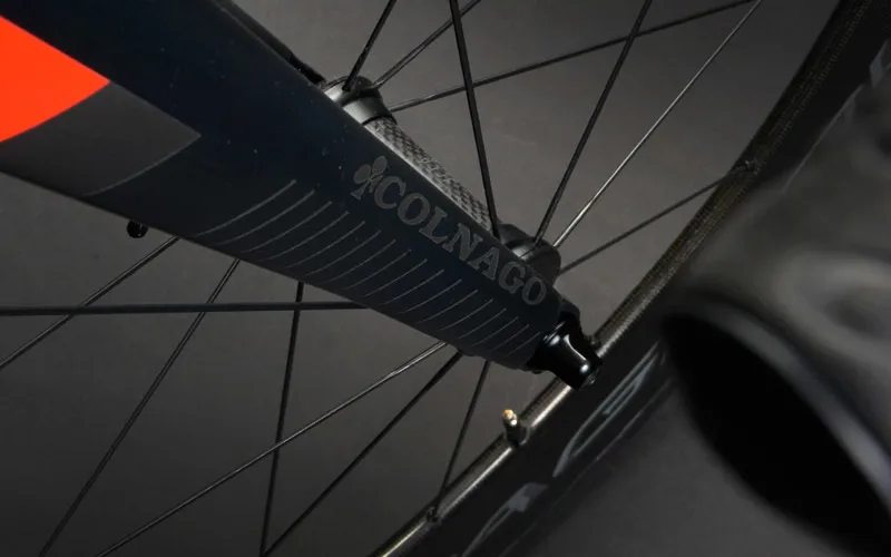 Colnago Concept : FRAME KIT : Gloss Black / Red-4