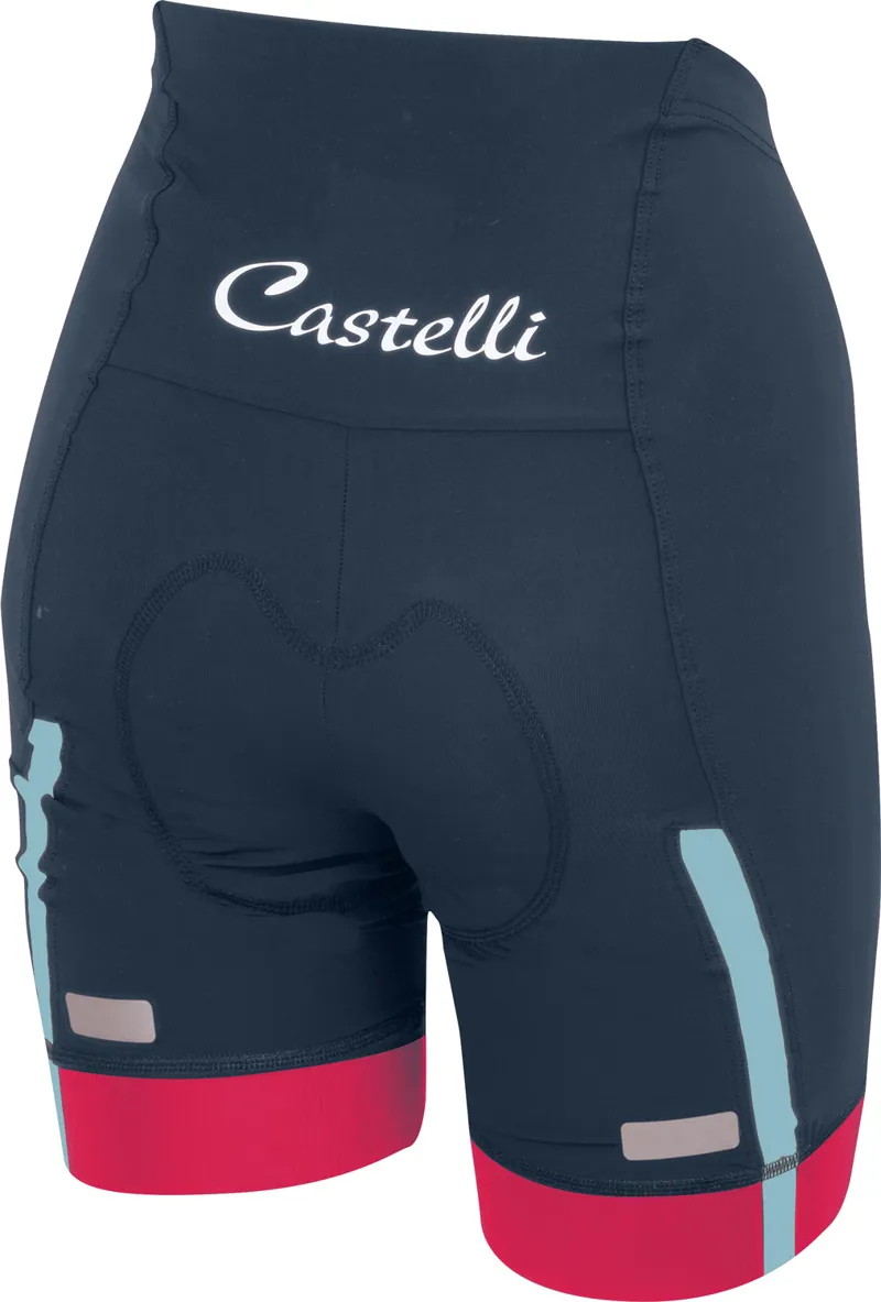 Castelli Velocissima Womens Cycling Shorts : Midnight Navy/Raspberry