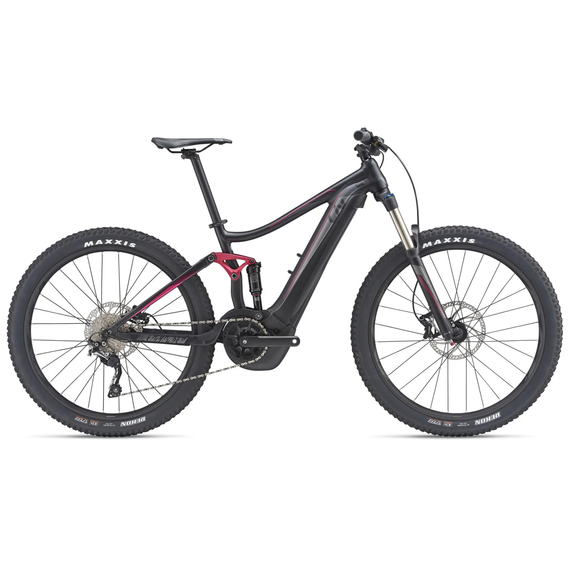 2019 Liv Embolden E+ 25km Womens Electric FS Mountainbike in Black