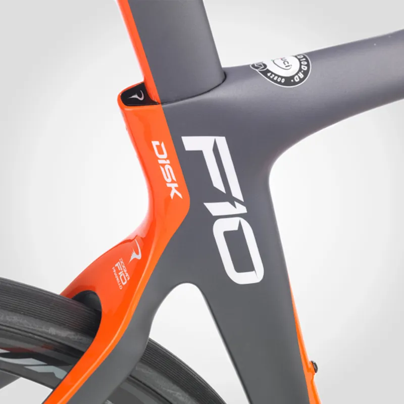 Pinarello Dogma F10 DISC Road FRAMESET : 915 : Mars Orange-6
