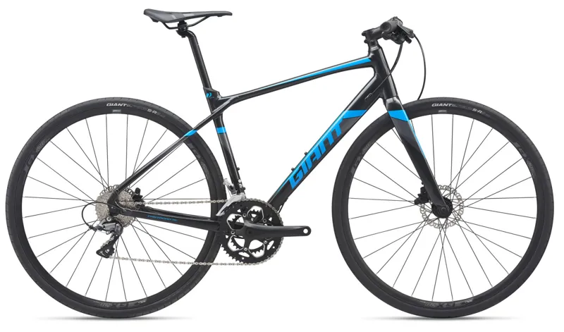 2019 Giant FastRoad SL Mens Flat bar Road bike in Black