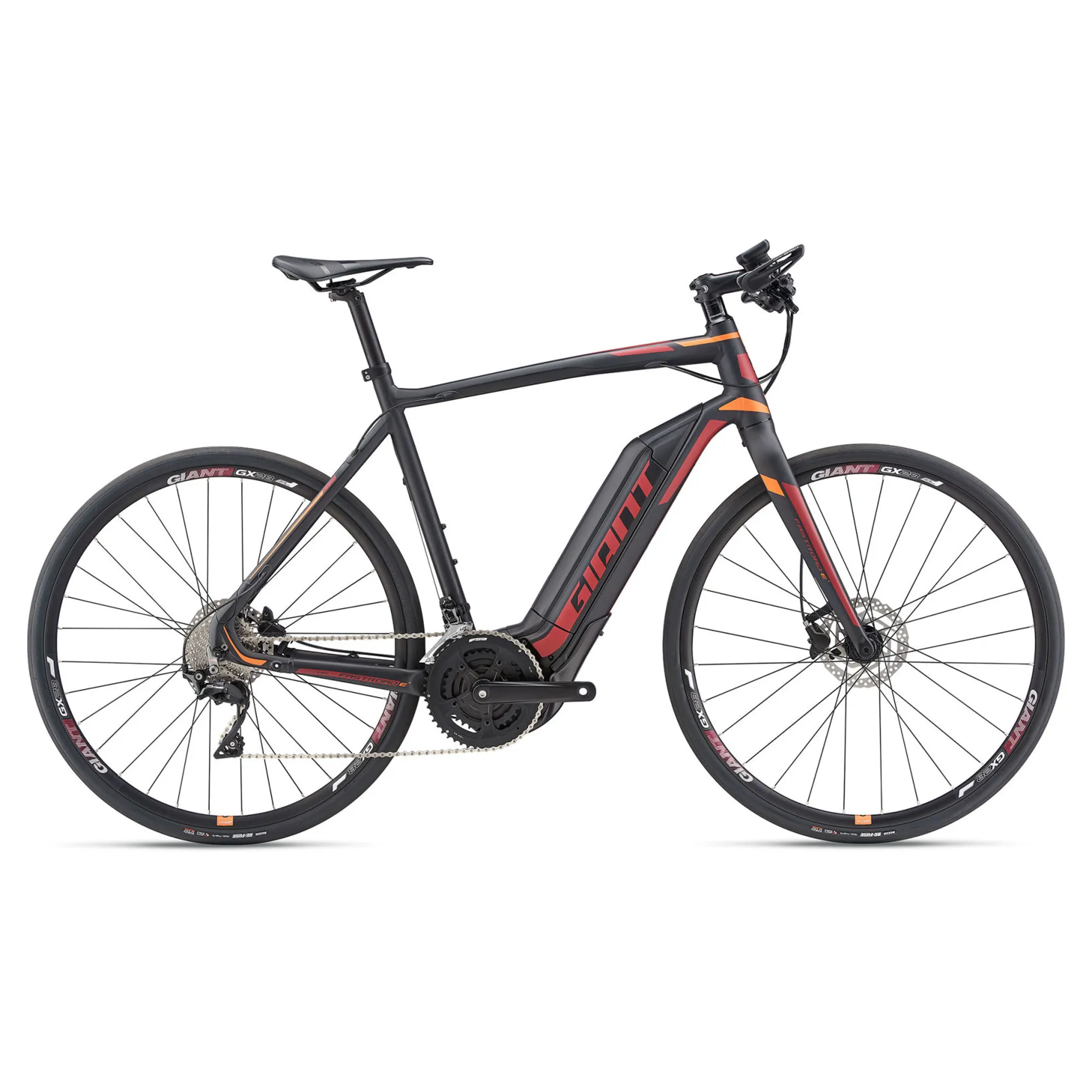 2019 Giant FastRoad E+ 25km Mens Flat Bar Electric Road bike