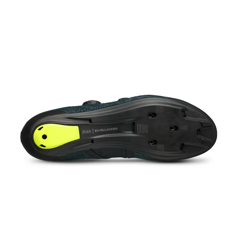 Fizik R1 Infinito Knit Road Cycling Shoes : Blue and Yellow-5