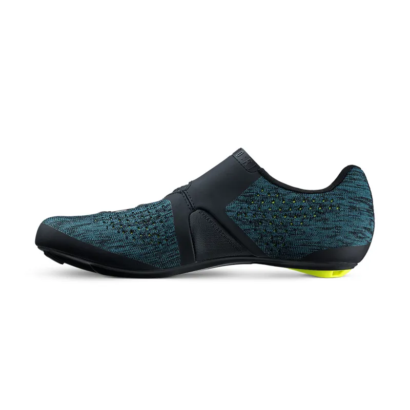 Fizik R1 Infinito Knit Road Cycling Shoes : Blue and Yellow-4