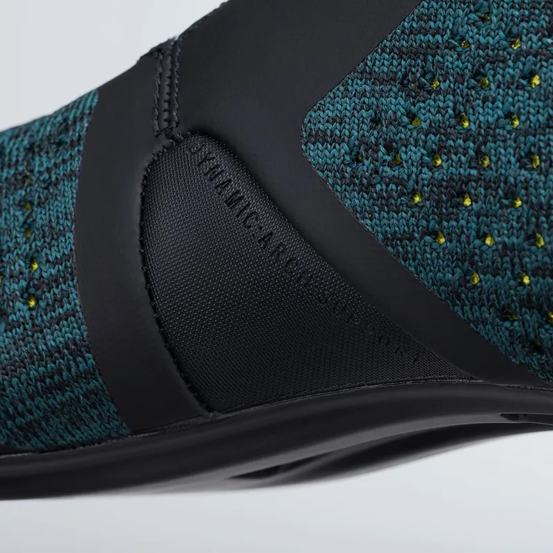 Fizik R1 Infinito Knit Road Cycling Shoes : Blue and Yellow-3