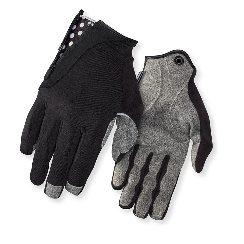 Giro Rulla Womens Long Finger Glove - Black/White