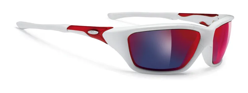 Rudy Project GOZEN: White (Laser Red)