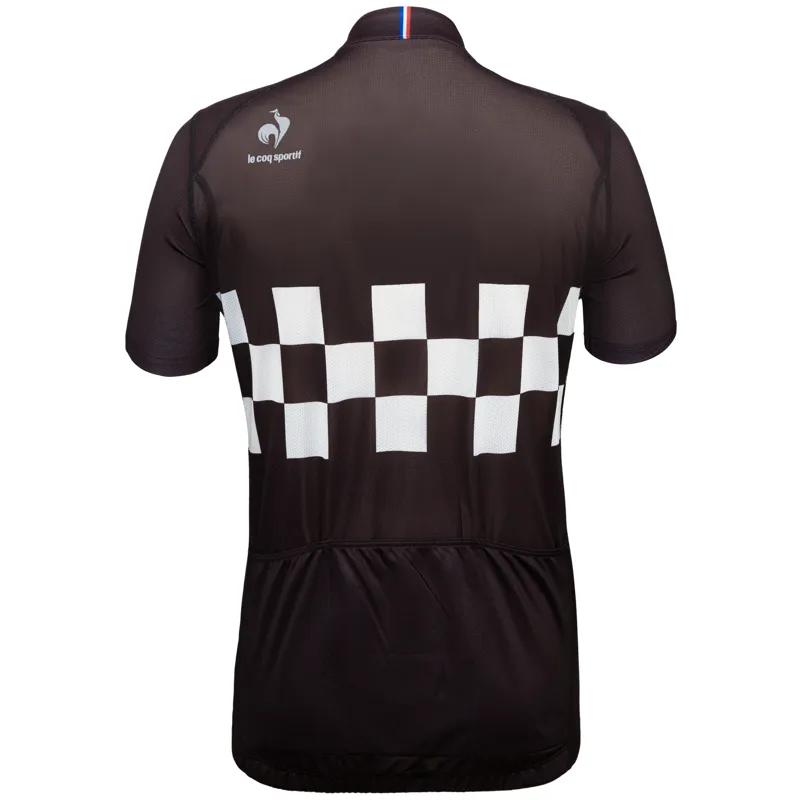 Le Coq Sportif Check Jersey : Black-1