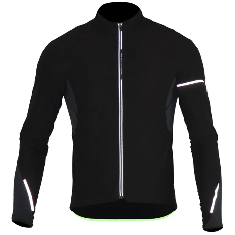 Q36.5 Hybrid Que Long Sleeve Jersey : Black / Black