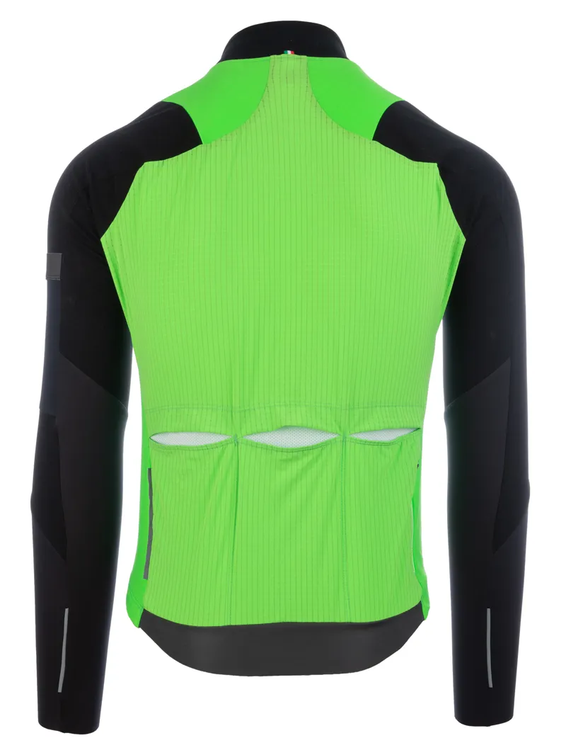 Q36.5 Hybrid Que X Long Sleeve Cycling Jersey : GREEN-1