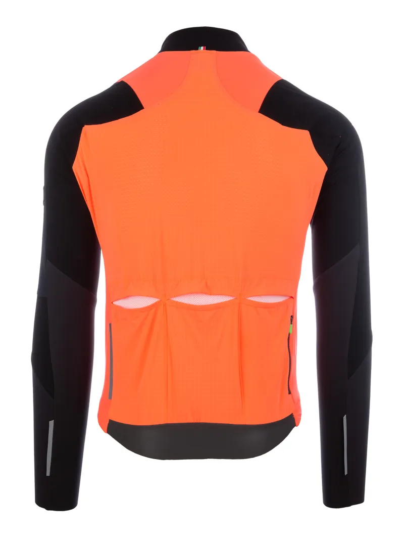 Q36.5 Long Sleeve Hybrid Que Orange Mサイズ Q36.5 Hybrid Que X Long Sleeve Cycling Jersey : ORANGE