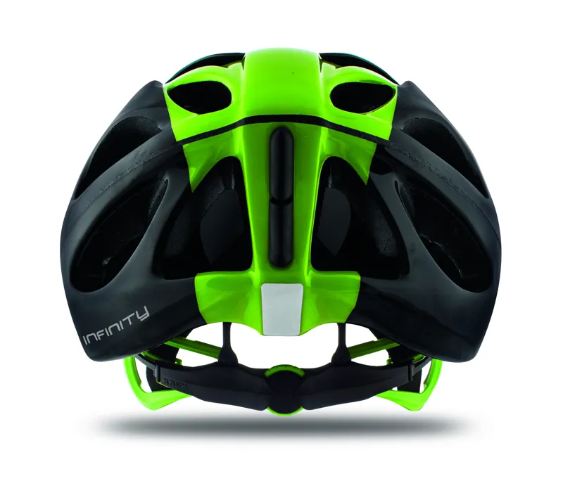 Kask Infinity Aero Road Cycling Helmet : Black / Lime-4