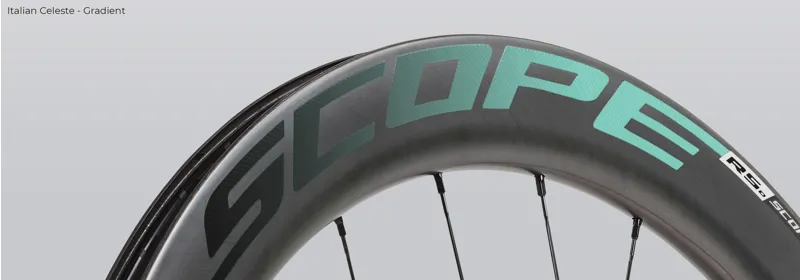 Scope Custom Decals for R4C RIM Brake Wheels-7