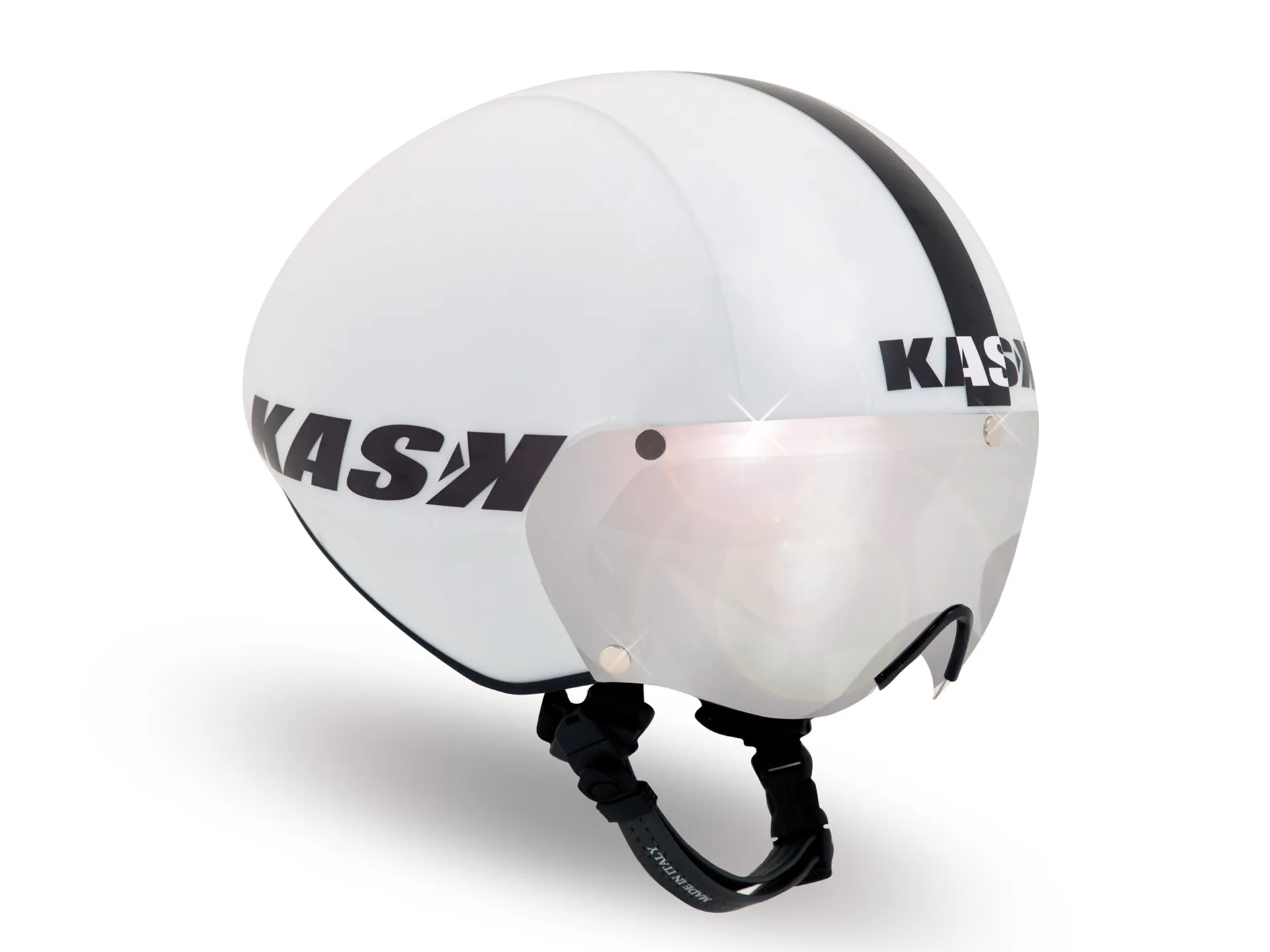 Kask Bambino Time Trial Helmet White Large. Kask TT Helmet Large.