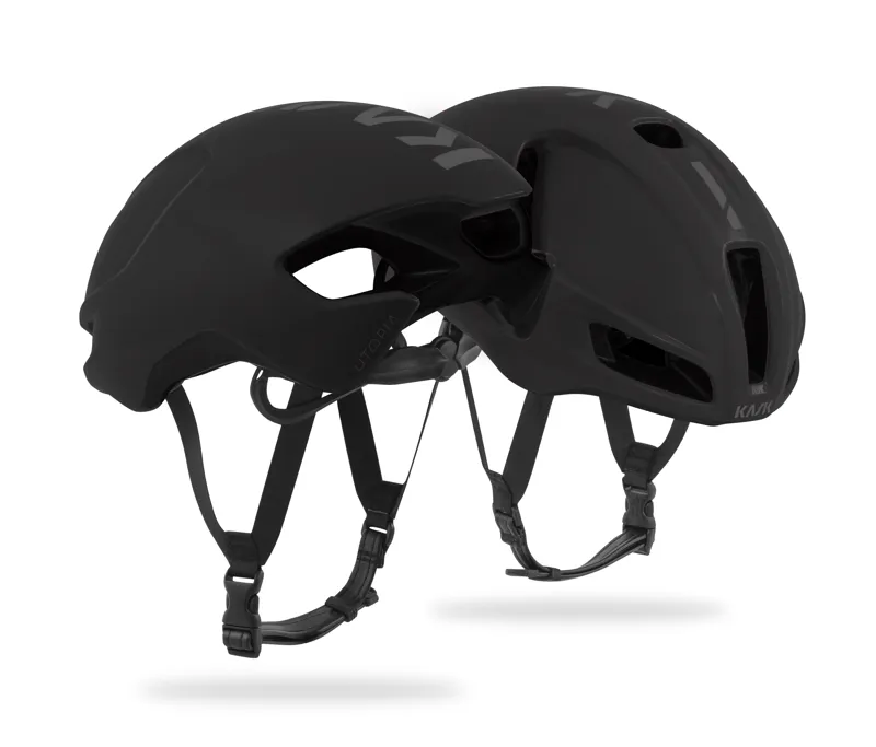 Kask UTOPIA Aero Road Cycling Helmet : Matte Black-1