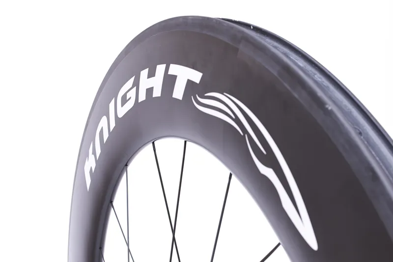 Knight Composites 95 Carbon Clincher : DT 180 : FRONT Wheel-1