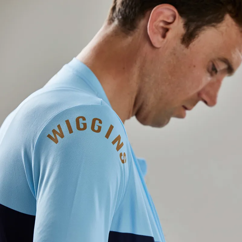 Le Col by Wiggins : SPORT Short Sleeve Cycling Jersey : Navy / Blue-5