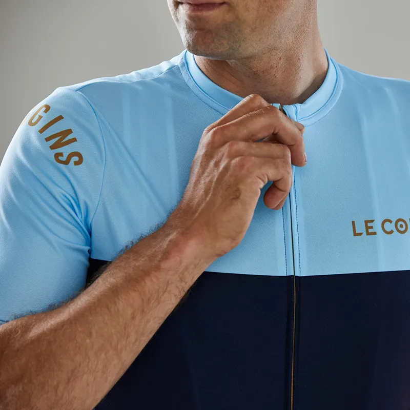 Le Col by Wiggins : SPORT Short Sleeve Cycling Jersey Navy / Blue