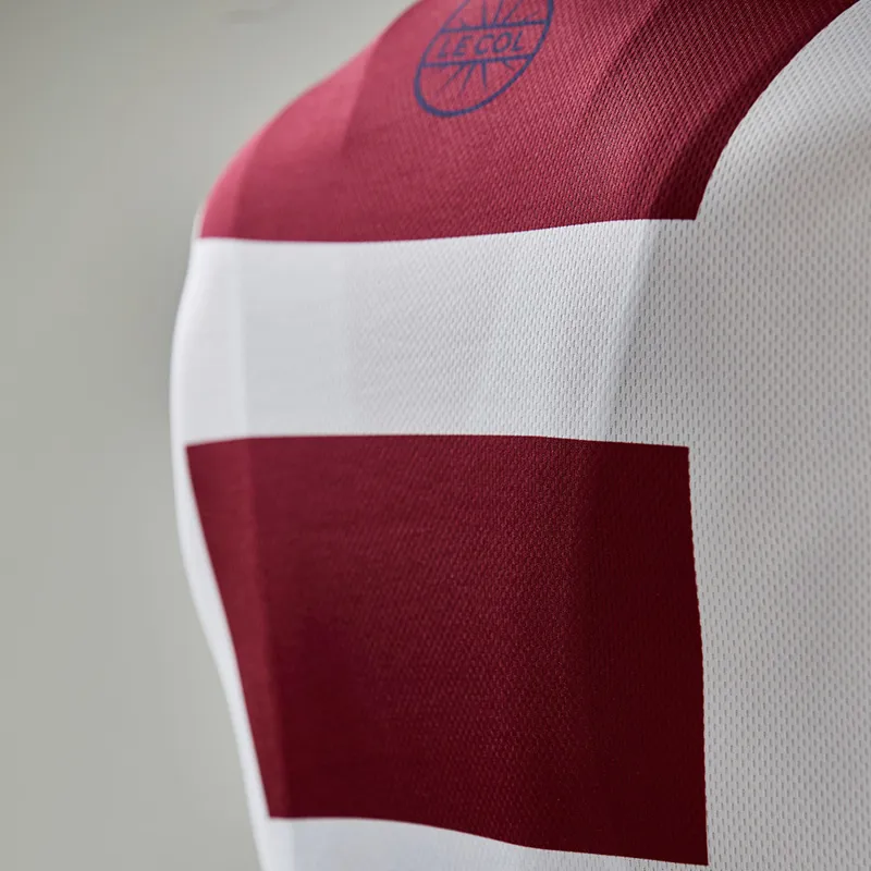 Le Col by Wiggins : PRO Mens Cycling Jersey : White / Red-3