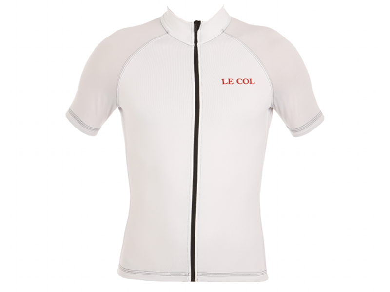 Le Col Arcus Short Sleeved Jersey (White)-8