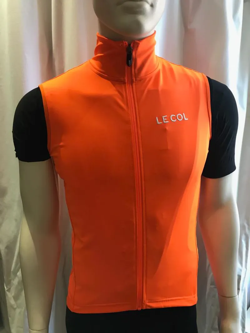 Le Col Mens THERMA Gilet : Orange-1