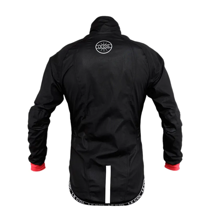 Le Col eVent Rain Jacket : Black / Red-2