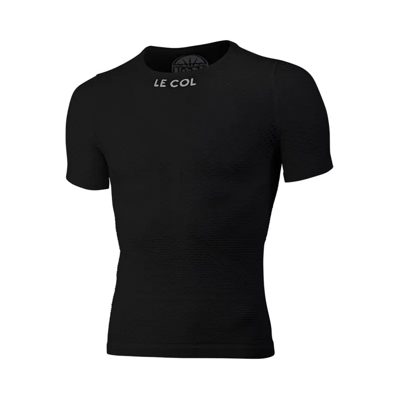 Le Col PRO Mesh Short Sleeve Base Layer : Black