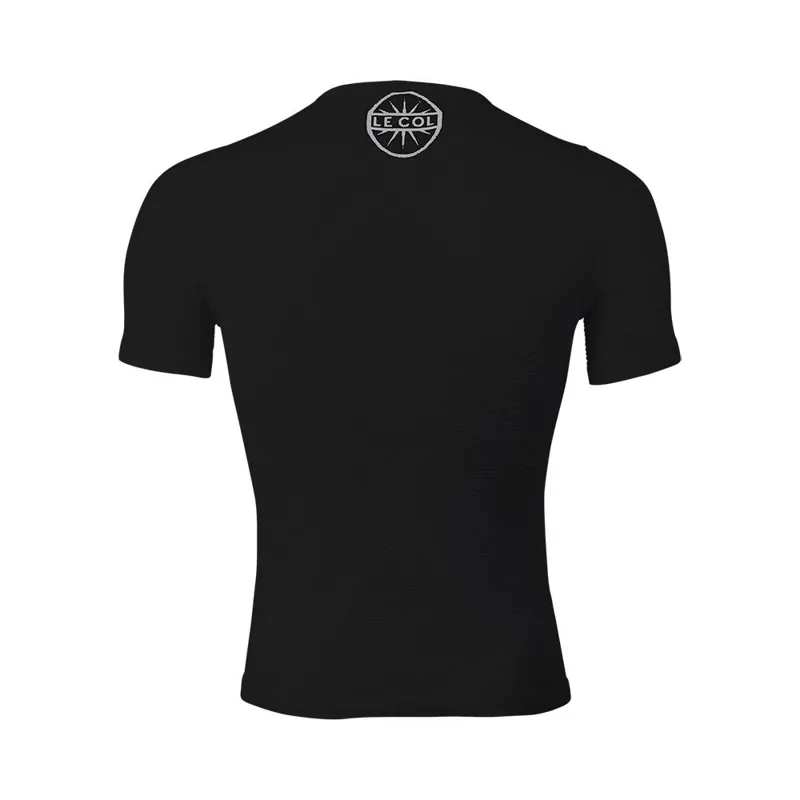 Le Col PRO Mesh Short Sleeve Base Layer : Black-2