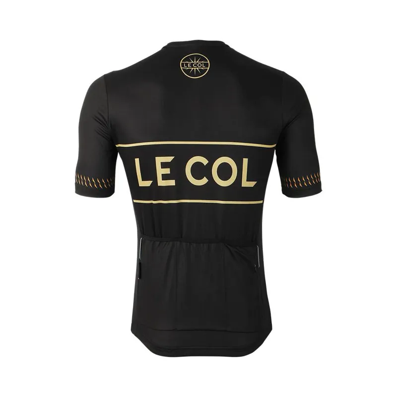 Le Col Sport Short Sleeve Cycling Jersey : Black-2
