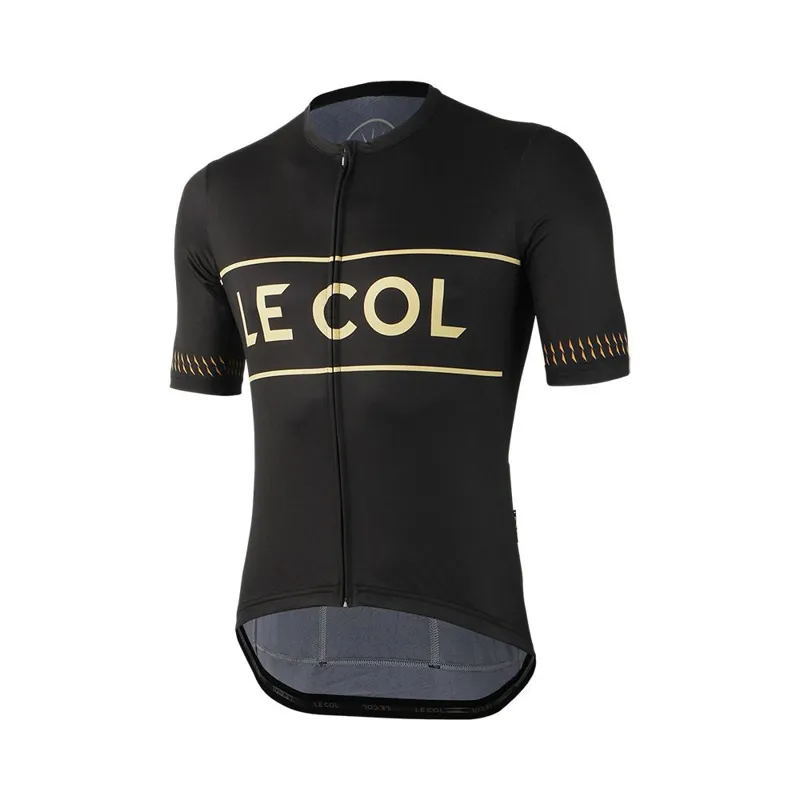 Le Col Sport Short Sleeve Cycling Jersey : Black