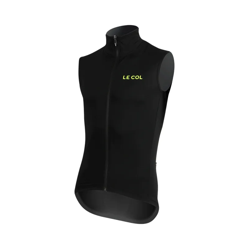 Le Col Mens Aqua Zero Gilet in BLACK