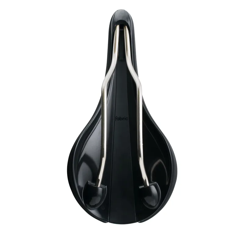 Fabric LINE WIDE Shallow Saddle : RACE : 142mm : Black / Black-3