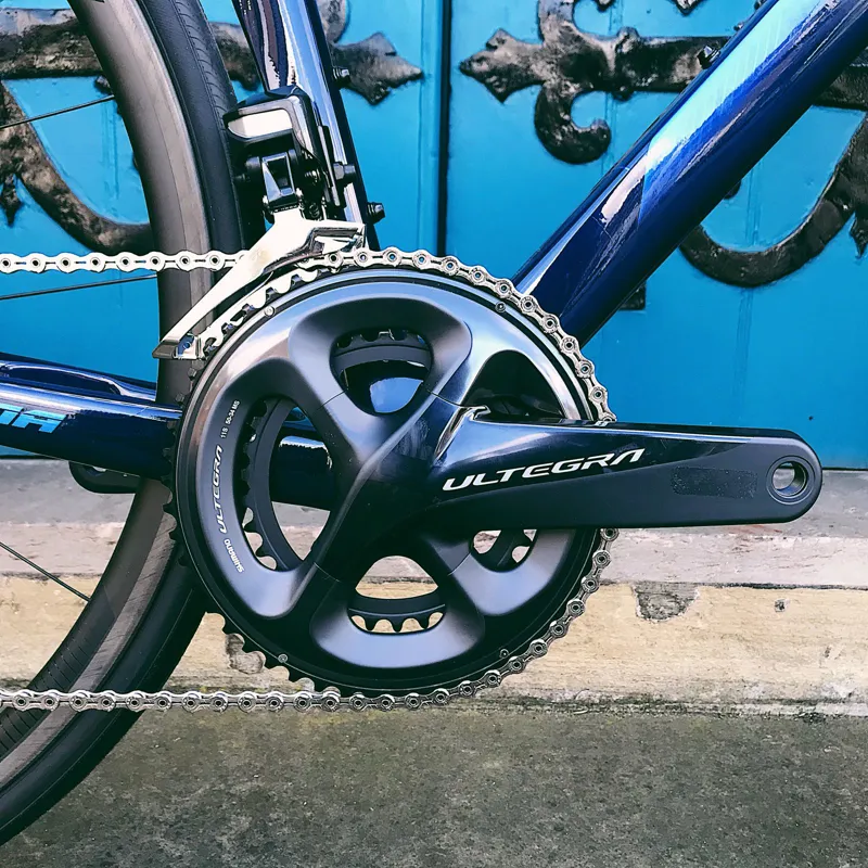 2018 Liv Langma Advanced PRO 0 Womens Road Bike : Ultegra Di2 : Blue-8