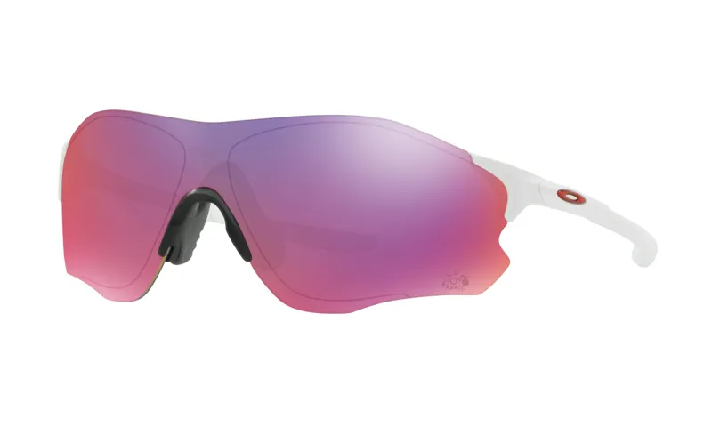 Oakley EV Zero Path in Tour De France Matte White with PRIZM Road