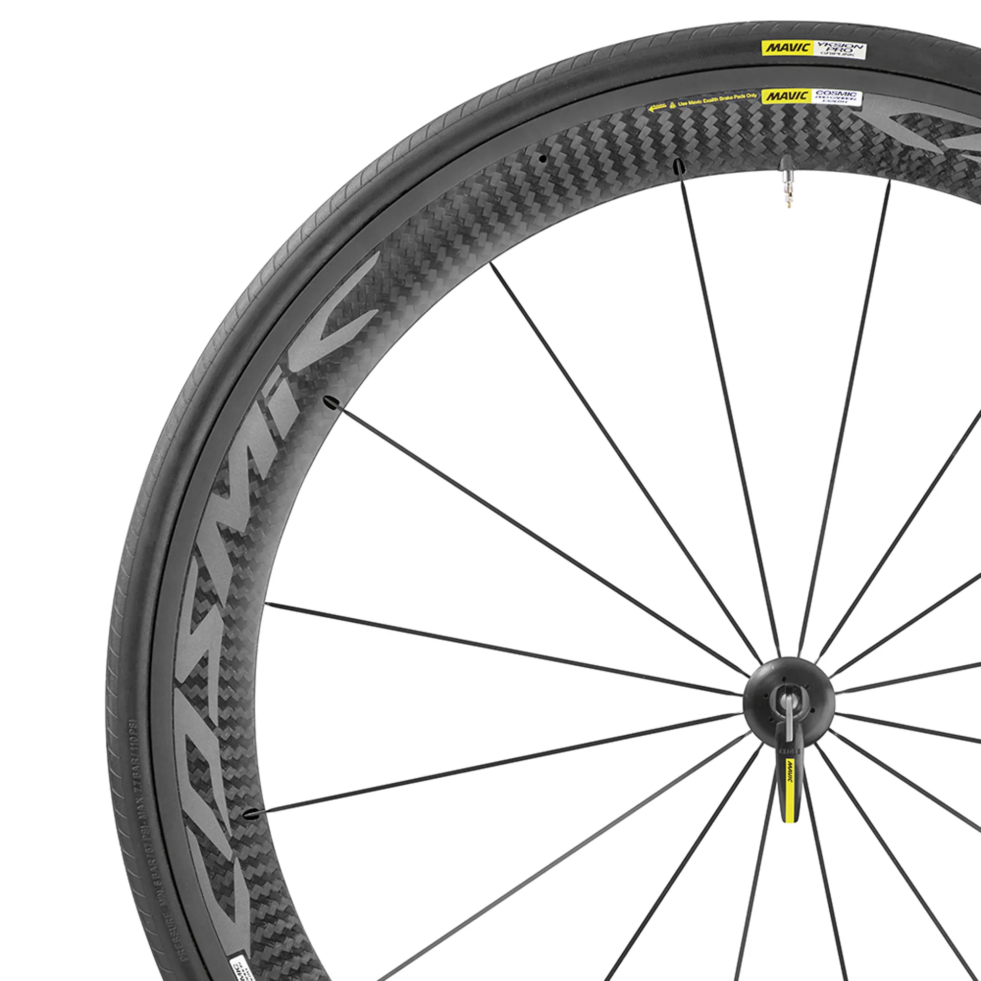 2016 Mavic Cosmic Pro Carbon Exalith 25 Wheels