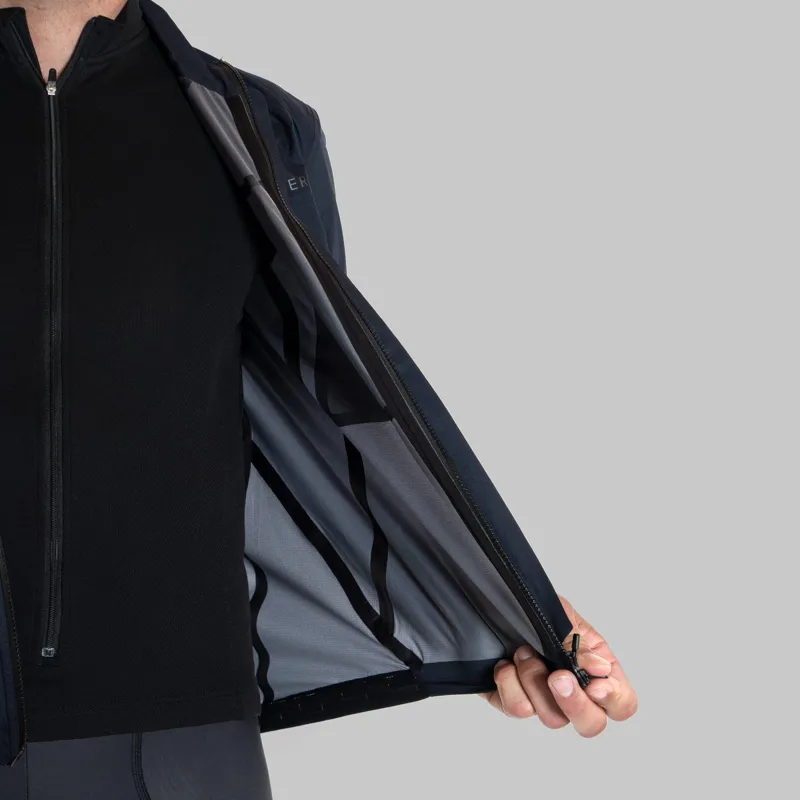 Metier Beacon Lightweight Rain Jacket : Midnight Blue-1